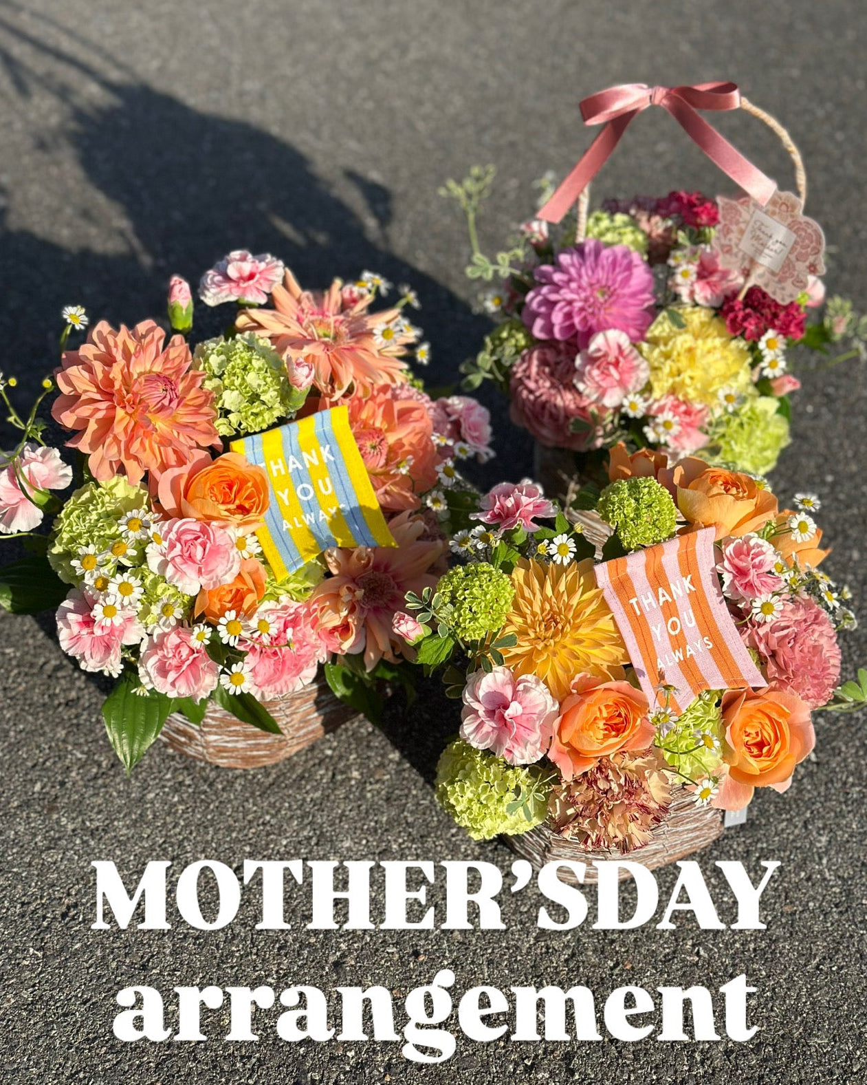 2026MOTHER‘Ｓ DAYアレンジメント（母の日限定ピック付）