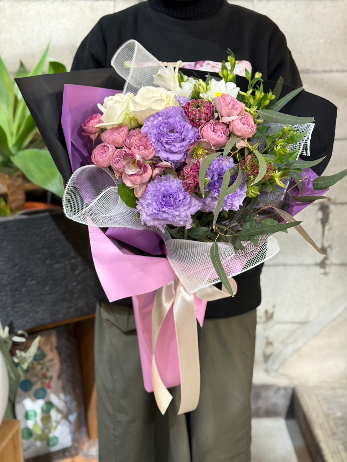 特別な日の花束【L】