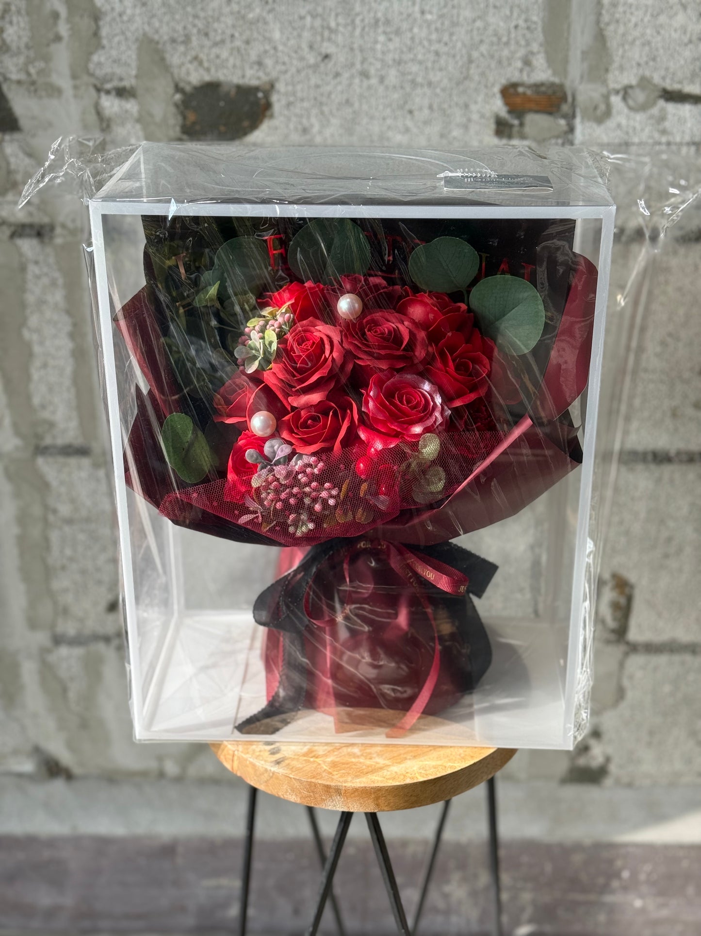 人気No.3　オシャレラメの花束サボンフラワー