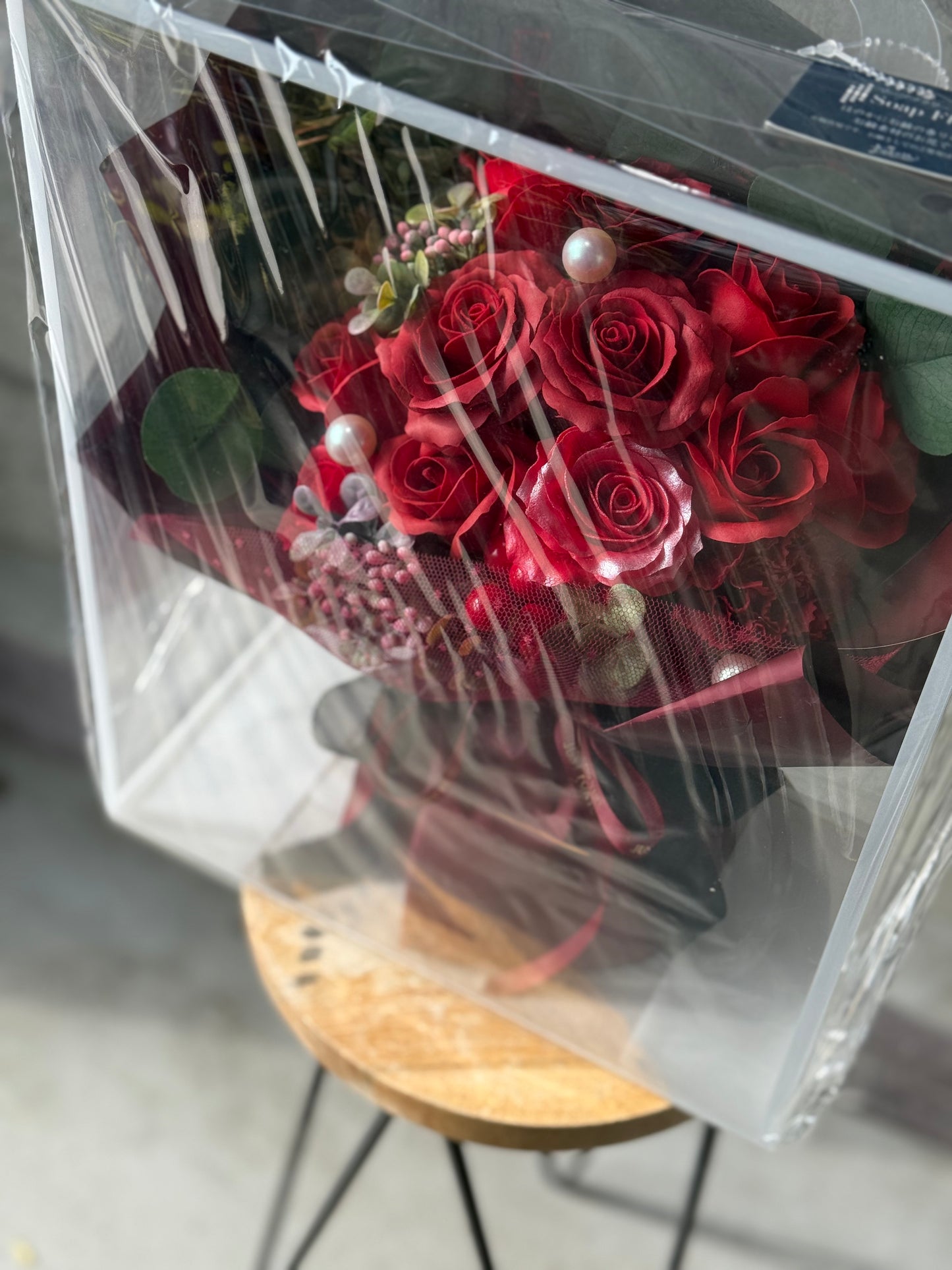 人気No.3　オシャレラメの花束サボンフラワー