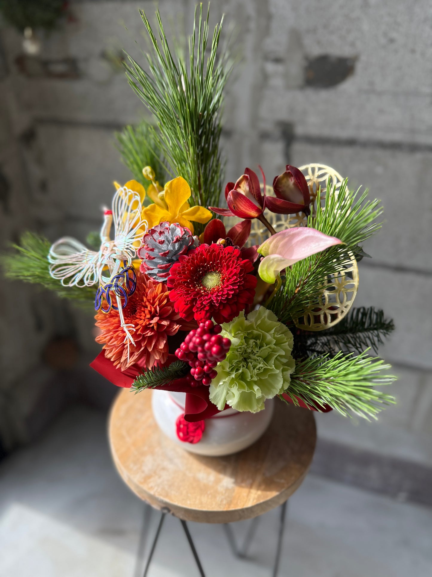 毎年大人気！！もちアレンジメント【12/26以降の発送】