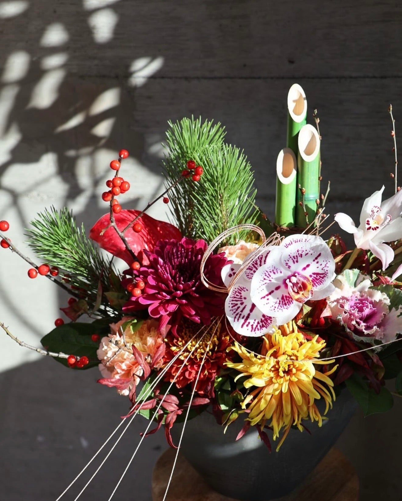 迎春アレンジメント【12/26以降の発送】