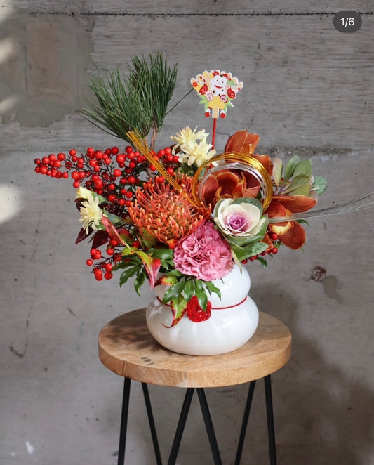 毎年大人気！！もちアレンジメント【12/26以降の発送】