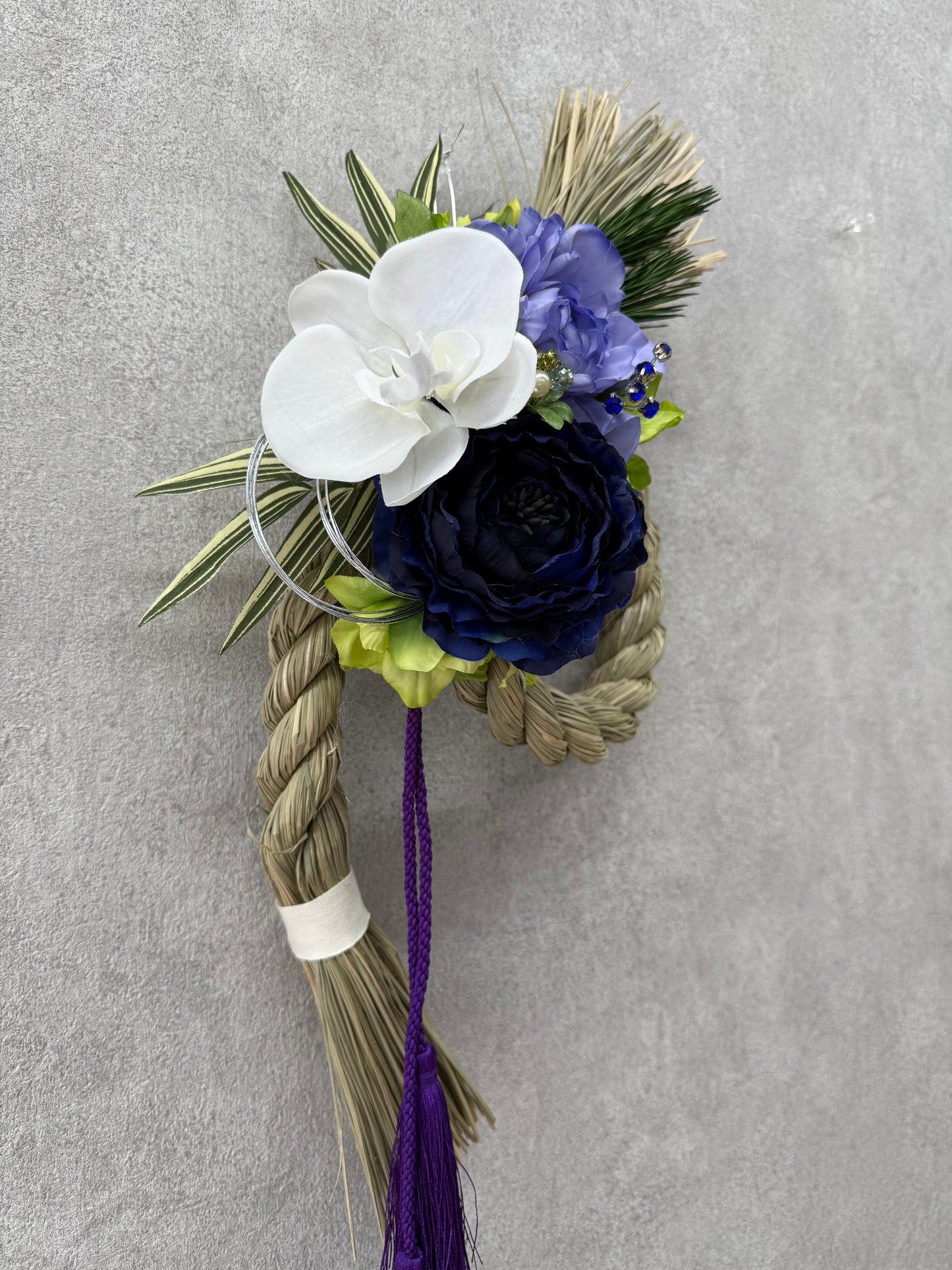 ★造花★【数量限定！！】一点ものしめ飾り