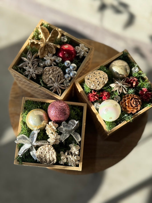 木箱のノエルオーナメントBOX