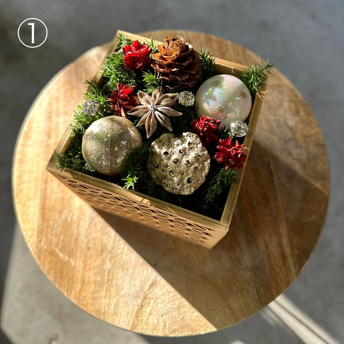 木箱のノエルオーナメントBOX