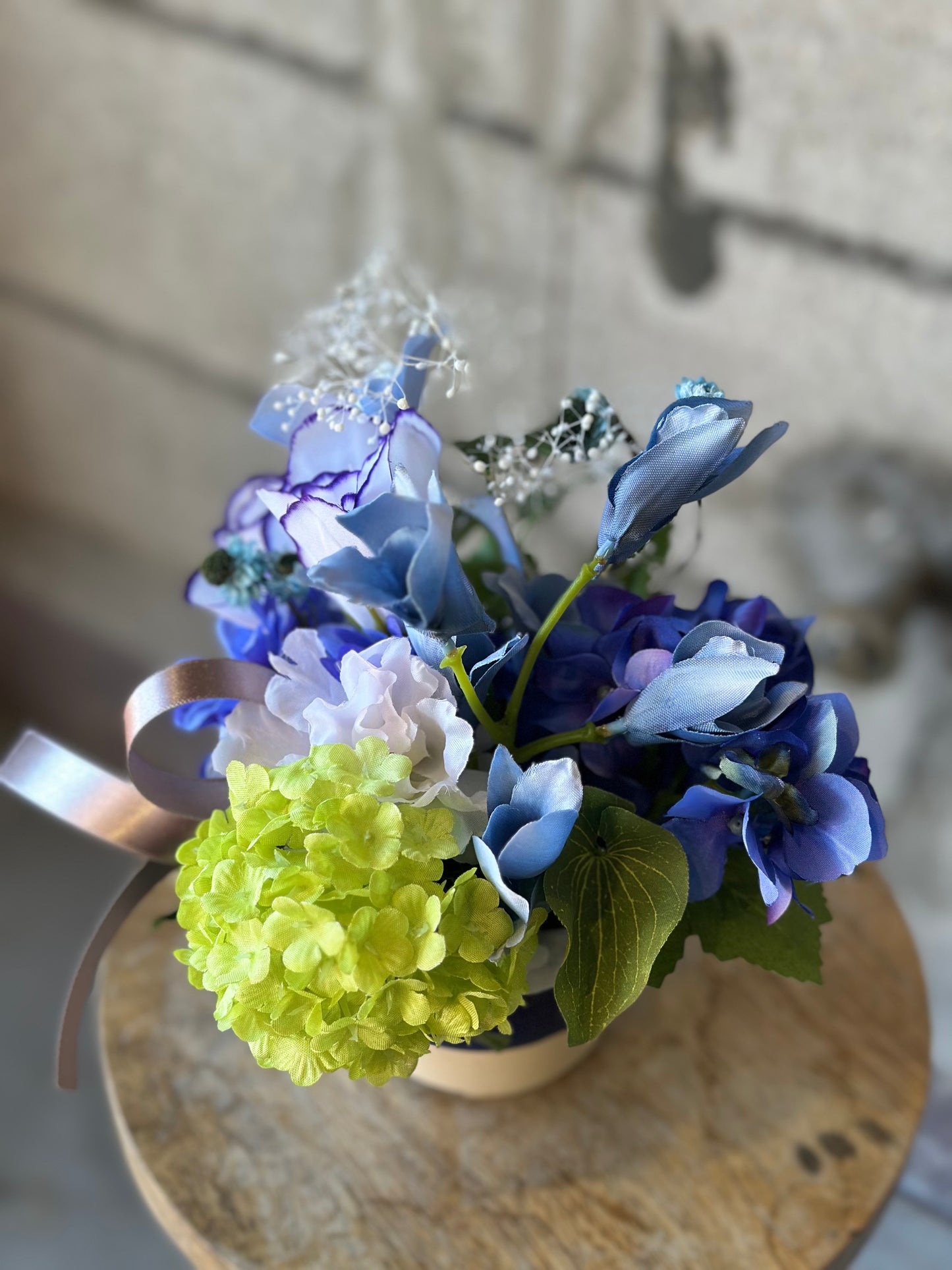 お供えにも使えるミニアレンジメント （現品）